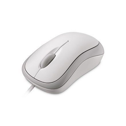 Microsoft 4YH-00008 Basic Optical Mouse for Business 1.83 m, White, USB na Arena.pl