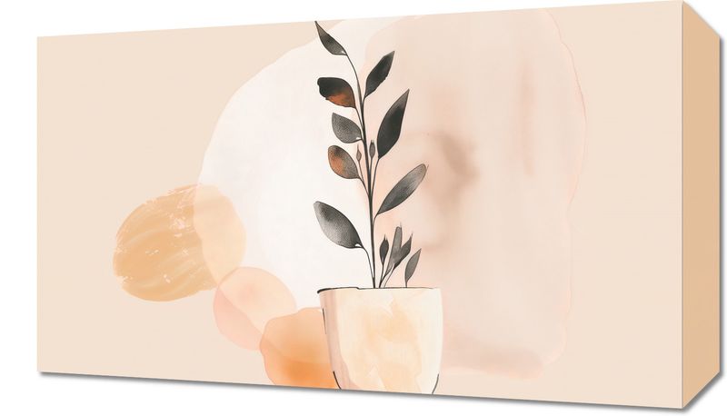 Obraz 50x30cm Doniczkowy Kolor zdjęcie 1