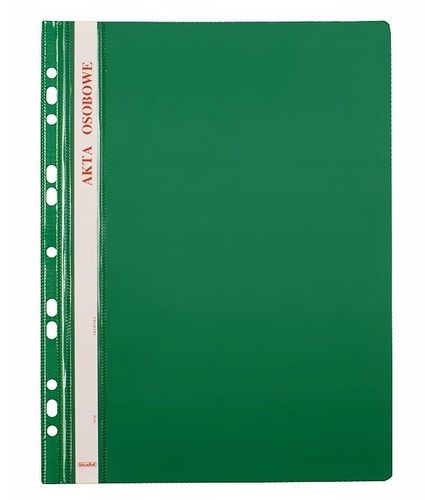 TRES Akta osobowe skoroszytowe zielone 2034 A'10 na Arena.pl