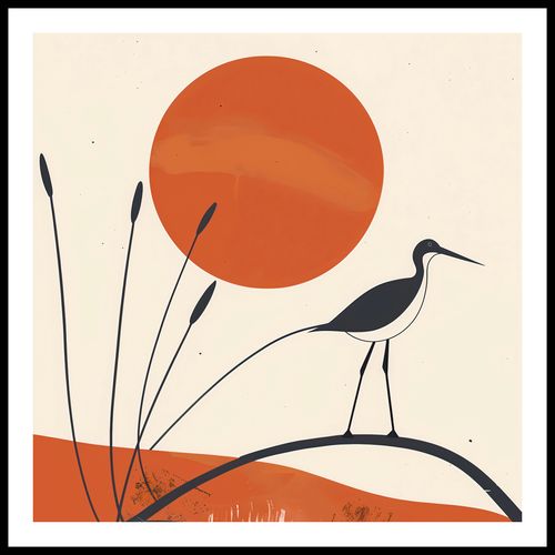 Plakat 60x60cm Ciepło Zachodów na Arena.pl