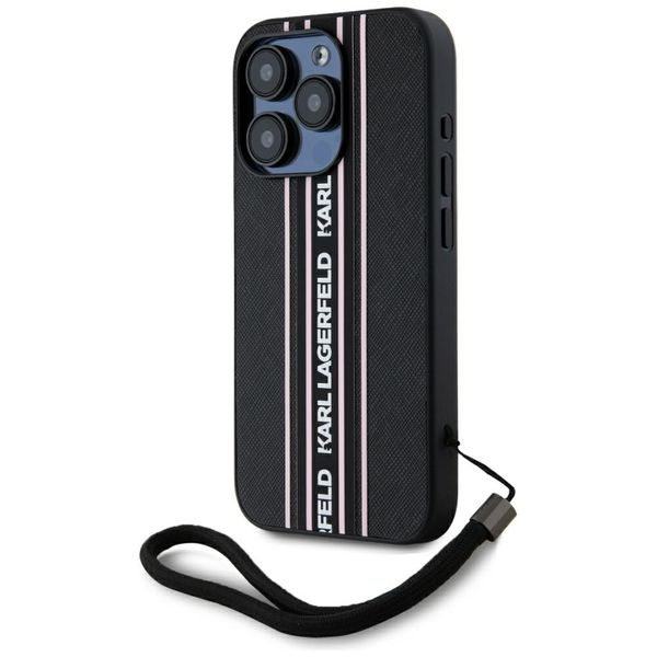 Etui Karl Lagerfeld do iPhone 15 Pro, Czarny zdjęcie 2
