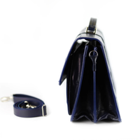 514 Teczka męska pasy - granat KEMER