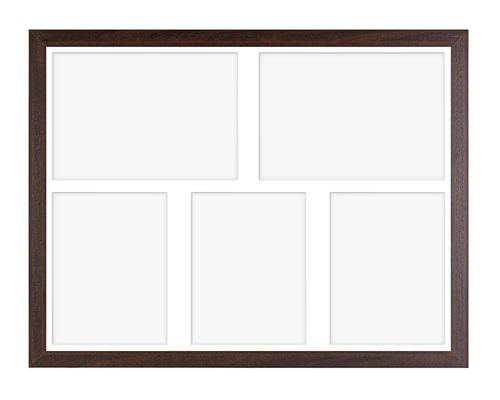 Ramka na 5 zdjęć Hekla 40x50x5 MDF galeria zdjęć brązowy 1szt. na Arena.pl