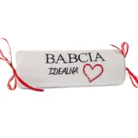 Ręcznik Prezent Dzień Dziadka Bawełna Haft Babcia Idealna Dzień Babci