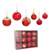 BOMBKI CHOINKOWE na choinke Ozdoby Świąteczne 33 szt