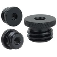 Adapter tuleja redukcja 1/4" na 5/8 statywowa czarna statyw lampy 12 mm