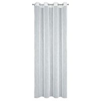 Firana gotowa na przelotkach MONI 140X260 biała