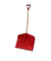 łopata do śniegu pro-zima czarna trzon drew.szer.44cm 98820 (5) * kmn