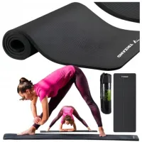 Mata Fitness do ćwiczeń Jogi Pilatesu - TRIZAND 180 cm x 60 cm