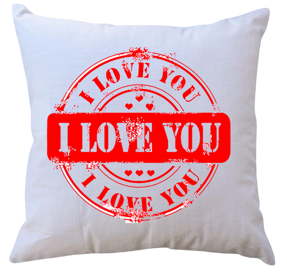 Poduszka Kocham Cię zdjęcie 1