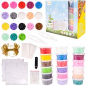 Koraliki do Prasowania Kreatywna Zabawa 18 Kolorów 9000szt