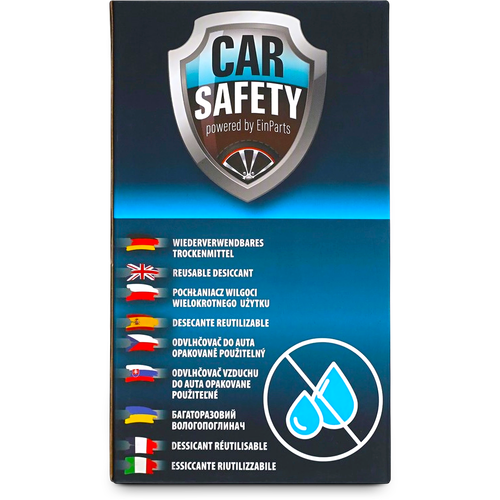 POCHŁANIACZ WILGOCI 450g WIELOKROTNEGO UŻYTKU DO AUTA DOMU SZAFY CAR SAFETY na Arena.pl