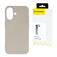 silikonowe etui na samsung galaxy s24 fe silicone case - beżowe