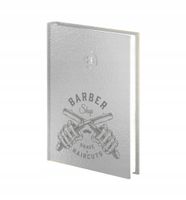 PLANER barbera tyg. ksiażkowy kalendarz A5 złoty srebrny 2026 grawer