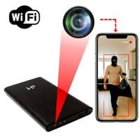 DYSKRETNIE UKRYTA KAMERA WIFI W POWERBANKU DETEKCJA RUCHU, OBRAZ+DŹWIĘK