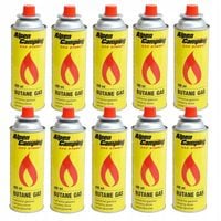 10 x KARTUSZ WKŁAD GAZOWY NABÓJ KUCHENKA PALNIK plener piec kominek