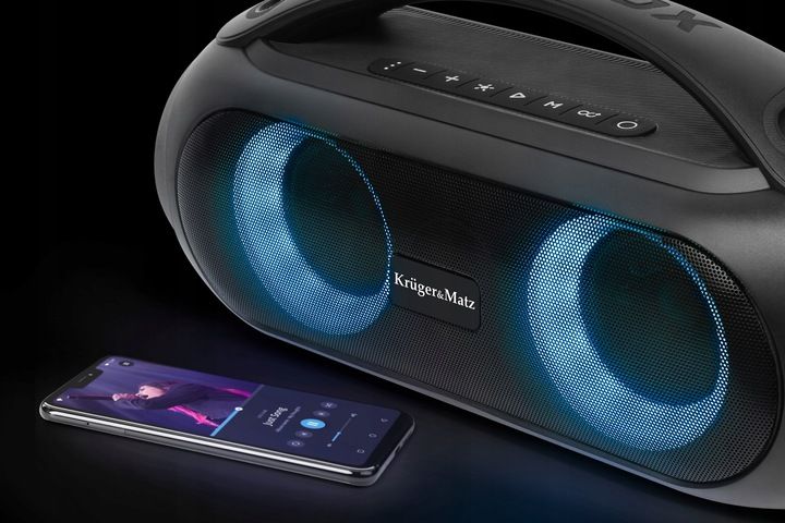 Głośnik Bluetooth USB AUX FM TWS Kruger&Matz zdjęcie 6
