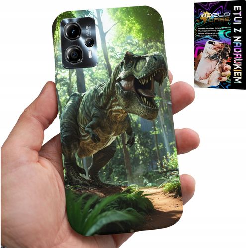 ETUI DO MOTOROLA G13 / G23 - DINO DINOZAUR TYRANOZAUR CASE + FOLIA na Arena.pl