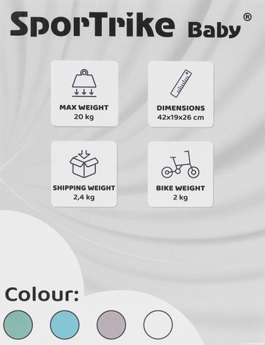 Pierwszy Rowerek Biegowy Pettytrike Dla Dzieci Zielony 4-Kołowy Jeździk na Arena.pl