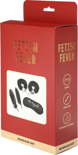 fetish fever   bondage set   4 pieces   black na Arena.pl
