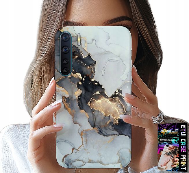ETUI DO OPPO A91 - ELEGANCKI MARMUREK MODNE KOBIECE WZORY zdjęcie 1
