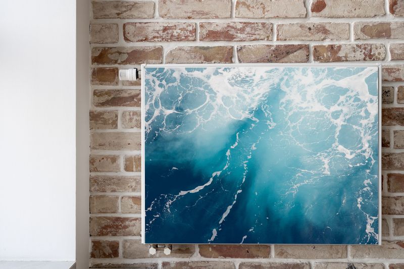 MATA MAGNETYCZNA Na Kaloryfer Tafla Wody 100cm x 60cm zdjęcie 6