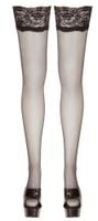 pończochy samonośne z koronką cottelli legwear czarne 20 den