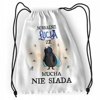 Plecak Dla Łucji Sportowy Szkolny Worek Torba Z Nadrukiem Ze Zdjęciem