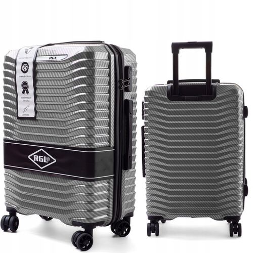 DUŻA XXL WALIZKA NA KÓŁKACH PC1 RGL TORBA PODRÓŻNA POLICARBON POLIWĘGLAN na Arena.pl