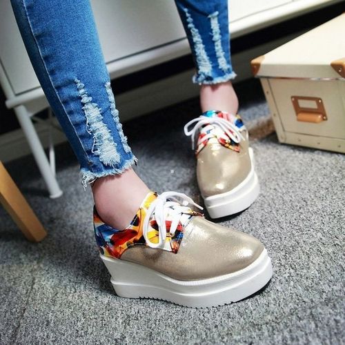 Buty Damskie - WIOSENNE -  PLATFORMA na Arena.pl