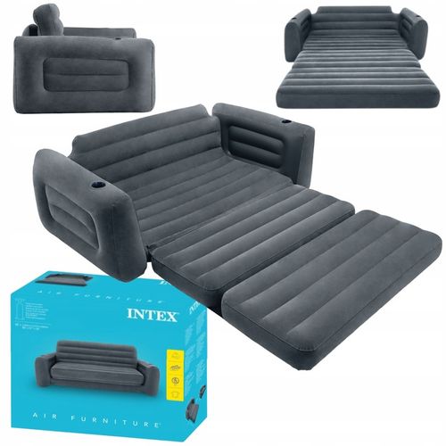 Materac Dmuchany Dwuosobowy Sofa Łóżko Intex 66552 na Arena.pl