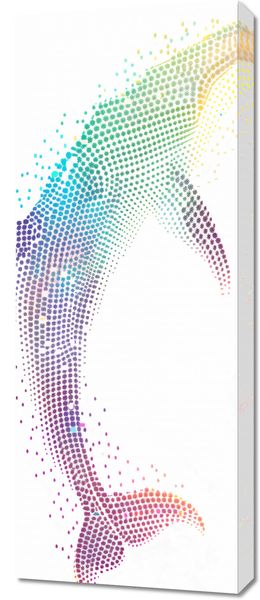 Obraz 40x100cm Spektrum Oceanu zdjęcie 1