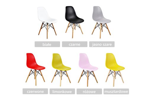 Krzesło CX001 DSW białe CENTREX na Arena.pl