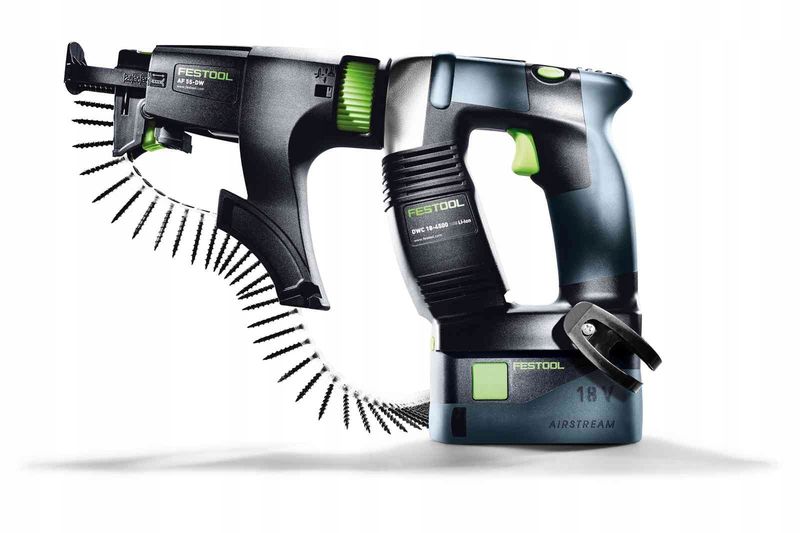 WKRĘTARKA AKUMULATOROWA DO G/K DWC 18-4500 BASIC 576504 FESTOOL zdjęcie 9