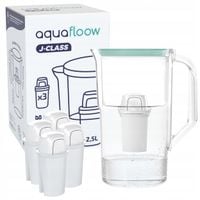Dzbanek filtrujący z tworzywa AquaFloow J-CLASS 2,5l + 5x filtr do wody