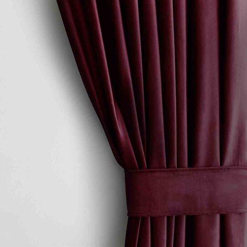 CURT/AH/VELVET/PLEAT/WINE/N/140X270/1PC na Arena.pl