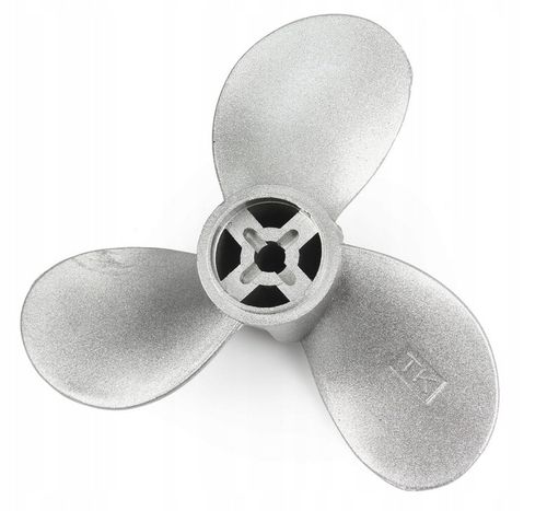 ŚRUBA NAPĘDOWA DO ŁODZI SILNIK ZABURTOWY ALUMINIUM demon na Arena.pl