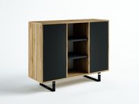 KOMODA LOFT INDUSTRIALNA 120 2D WOTAN / MAT