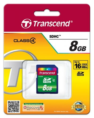 Transcend SDHC 8GB Class4 na Arena.pl