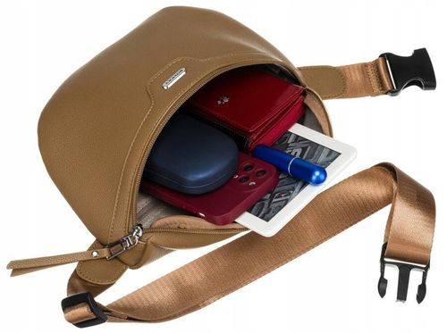 elegancka saszetka damska ze skóry ekologicznej - rovicky na Arena.pl