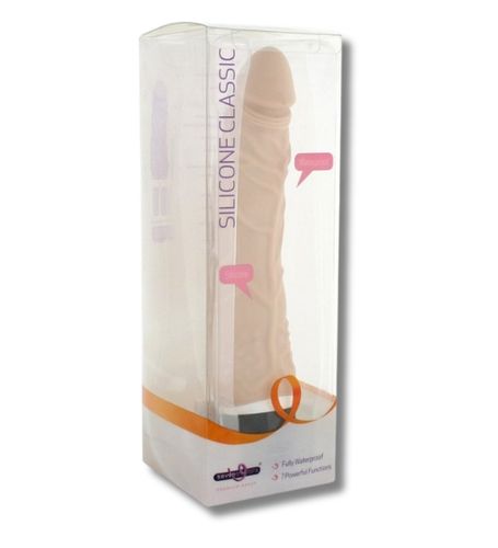 Silikonowy Vibrator Real - 7 wibracji, pulsacji na Arena.pl