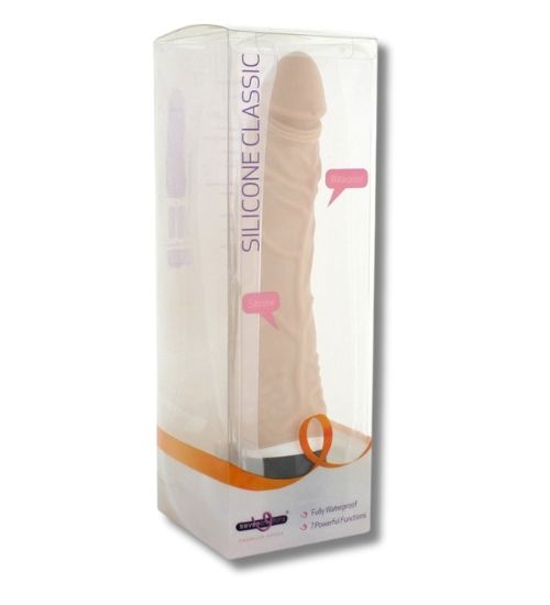 Silikonowy Vibrator Real - 7 wibracji, pulsacji zdjęcie 2