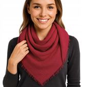 DELIKATNY PRZEWIEWNY SZAL CHUSTA DAMSKA SZALKI