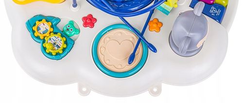 Edukacyjny Stolik Interaktywny Organki Cymbałki Melodie Zwierzątka Mikrofon na Arena.pl