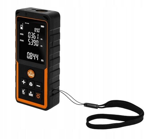 Dalmierz laserowy cyfrowy miernik odległości zasięg 80 m, IP54, NEO na Arena.pl