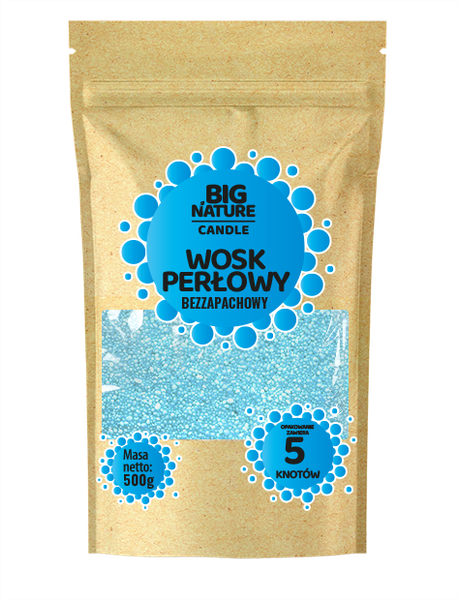 Wosk Perłowy Błękitny 500g zdjęcie 1