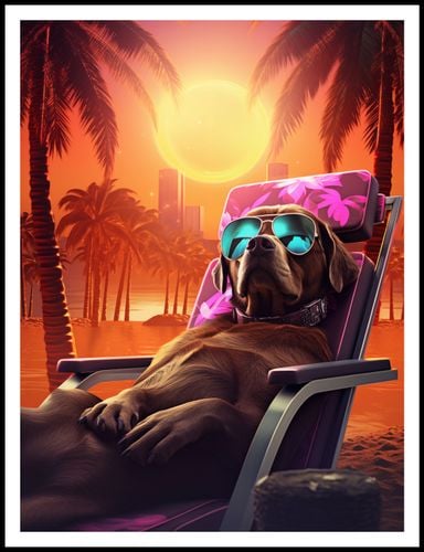 Plakat 75x100cm Lato w Stylu na Arena.pl