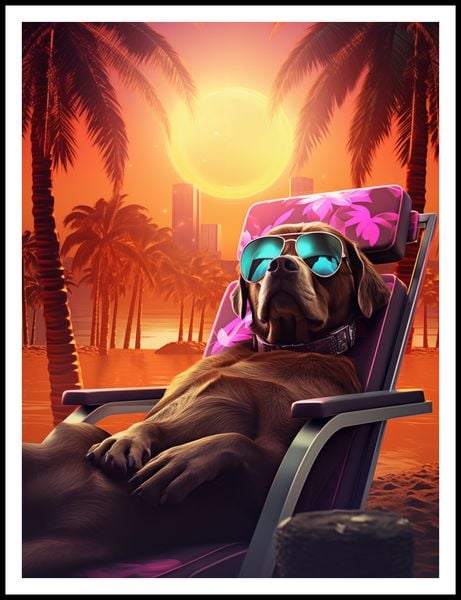 Plakat 75x100cm Lato w Stylu zdjęcie 3