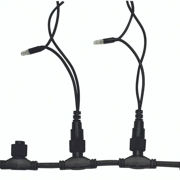 Rozdzielacz kurtyny 5 CHRISSLINE 8689 Markslojd zewnętrzny IP44 czarny zdjęcie 3