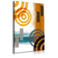 Obraz Do Sypialni Styl Boho Abstrakcja Figury Geometryczne 40cm x 60cm